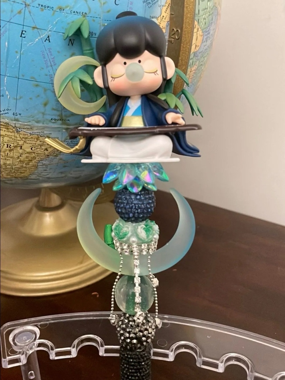 Handcrafted Nanci Figurine Beaded Pen - Blind Box Chinese Poetry